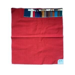 S.Harris "Marlboro" paprika fabric vintage swatch 26” x 28” heavy weight